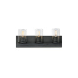 Lateral Bath Vanity Light Black by Maxim Lighting