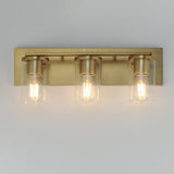Lateral Bath Vanity Light Satin Brass by Maxim Lighting