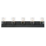 Lateral Bath Vanity Light Black by Maxim Lighting