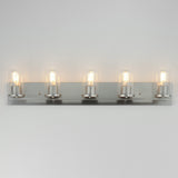 Lateral Bath Vanity Light Satin Nickel by Maxim Lighting