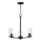 Lateral Chandelier Black by Maxim Lighting