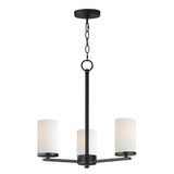 Lateral Chandelier Black by Maxim Lighting