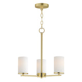 Lateral Chandelier Satin Brass by Maxim Lighting