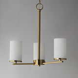 Lateral Chandelier Satin Brass by Maxim Lighting