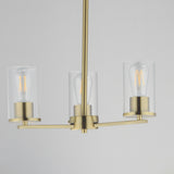 Lateral Chandelier Satin Brass by Maxim Lighting