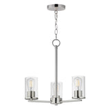 Lateral Chandelier Satin Nickel by Maxim Lighting