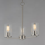 Lateral Chandelier Satin Nickel by Maxim Lighting
