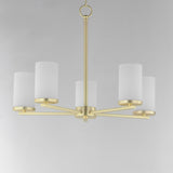 Lateral Chandelier Satin Brass by Maxim Lighting