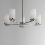 Lateral Chandelier Satin Nickel by Maxim Lighting