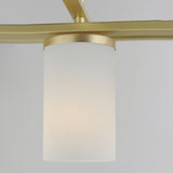 Lateral Linear Suspension Satin Brass by Maxim Lighting