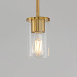 Lateral Mini Pendant Satin Brass by Maxim Lighting