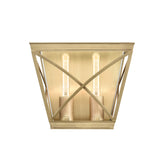 Lattice Wall Sconce — Vintage Brass
