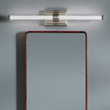 Laurene Clear Glass Vanity Light Large Brushed Nickel By Kichler - Lifestyle View