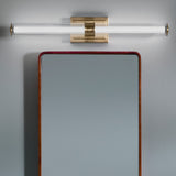 Laurene Clue Fluted Glass Vanity Light Large Champagne Bronze By Kichler - Lifestyle View