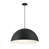 Laverton Chandelier 24 Inch Black by Eurofase