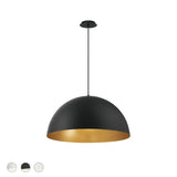 Laverton Chandelier 24 Inch Gold Black by Eurofase