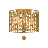 Layla Flush Mount 15'' Antique Gold