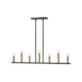Lazlo Large Seven Light Linear Chandelier