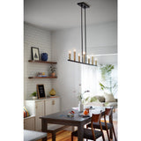 Lazlo Large Seven Light Linear Chandelier