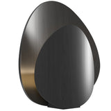 Leaf Table Lamp Organic Lead Grey By Accord