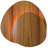 Leaf Wall Sconce Teak By Accord