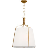 Leander Shade Pendant — 18 1/4", Antique Gild