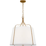 Leander Shade Pendant — 24 1/4", Antique Gild