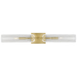 Leano Vanity Light Medium Hand Rubbed Antique Brass By Visual Comfort Modern