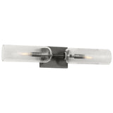 Leano Vanity Light Small Bronze By Visual Comfort Modern - Side View