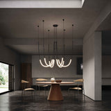 Leda Chandelier By Karman, Finish: Matte Black