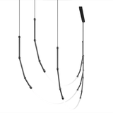 Leda Cluster Composition Suspension By Karman, Number Of Lights: Triple, Finish: Matte Black