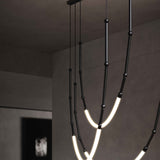 Leda Cluster Composition Suspension By Karman, Number Of Lights: Triple, Finish: Matte Black