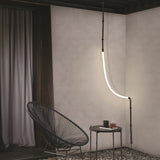 Leda Floor Lamp By Karman, Finish: Matte Black
