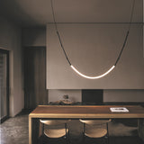 Leda Single Composition Suspension By Karman, Finish: Matte Black