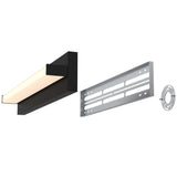 Ledge Adjustable Linear Vanity Light Small Black By DALS - Alt View