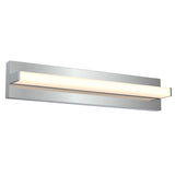 Ledge Adjustable Linear Vanity Light Small Chrome By DALS