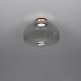 Legier Ceiling Light, Size: Small, Finish: Copper, Color: Smoke
