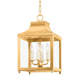 Leigh Pendant - Vintage Gold Leaf