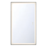 Lenora LED Mirror 54 Inch Black Finish By Eurofase