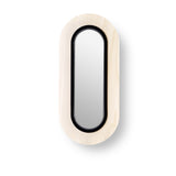 Lens Oval Wall Sconce By LZF, Finish: Black Metal, Color: Ivory White