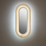 Lens Oval Wall Sconce By LZF, Finish: Matte Ivory Metall, Color: Ivory White
