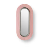 Lens Oval Wall Sconce By LZF, Finish: Matte Nickel Metal, Color: Pale Rose
