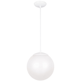 Leo Pendant Light White White Shade Large By Visual Comfort Studio