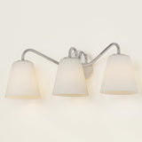 Leonella Bath and Vanity Light 3 Lights Polished Nickel By Mitzi - Side View7