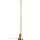 Leora Floor Lamp Satin Antique Brass By Page One