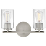Leta Vanity Light 2 Lights Brushed Nickel By Lark Living