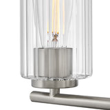 Leta Vanity Light 3 Lights Brushed Nickel By Lark Living - Detailed View1