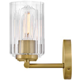 Leta Vanity Light 3 Lights Lacquered Brass By Lark Living - Detailed View1