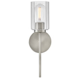 Leta Wall Sconce Brushed Nickel By Lark Living - Front View
