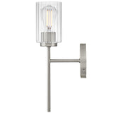 Leta Wall Sconce Brushed Nickel By Lark Living - Side View2